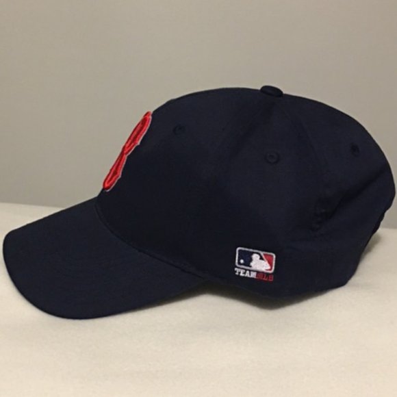 AUTHENTIC Navy BOSTON RED SOX MBL Baseball Cap - Picture 2 of 7